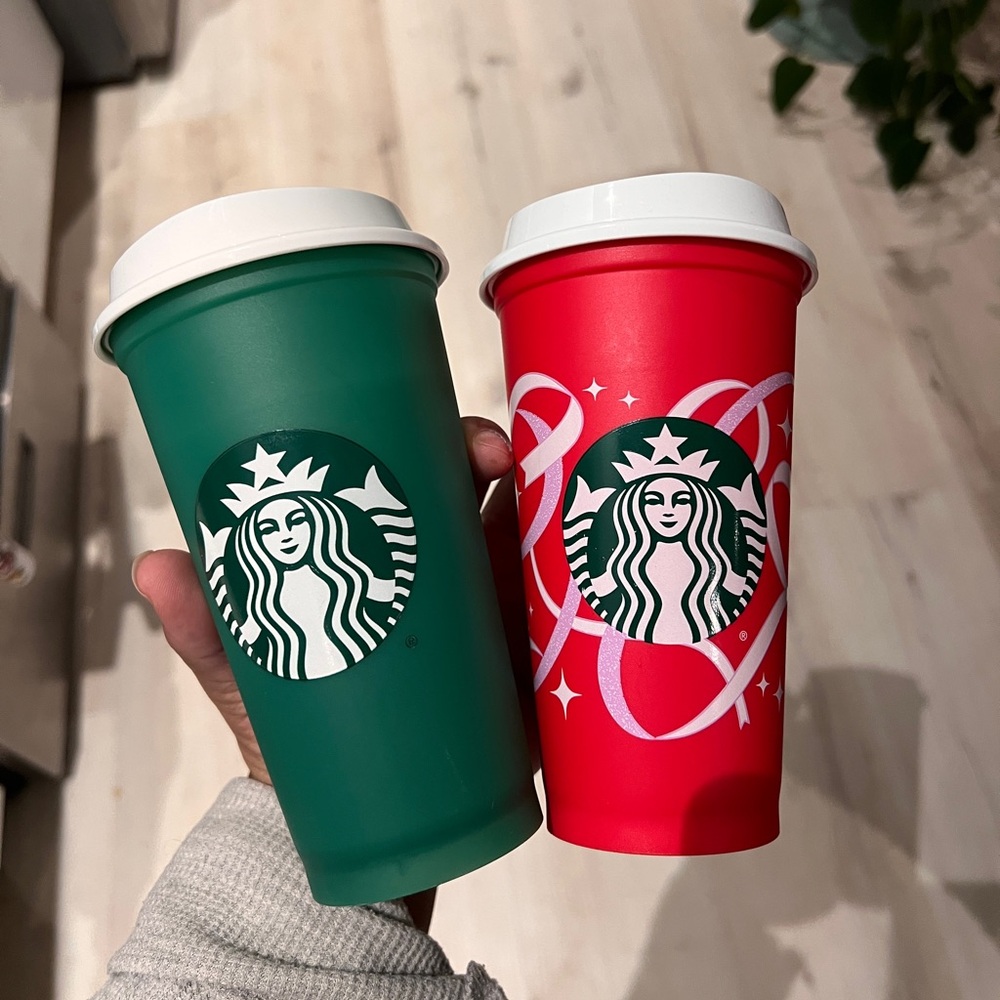 16oz Reusable Starbucks Cups
